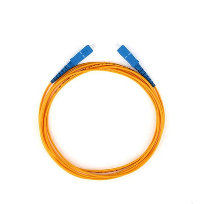 FTTH Optical Fiber Patch Cords Cable SC Connector 0.3dB Loss