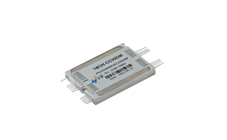 TFF CCWDM Module 18CH 1270-1610nm CWDM Mux Demux 250um Fiber LC/UPC