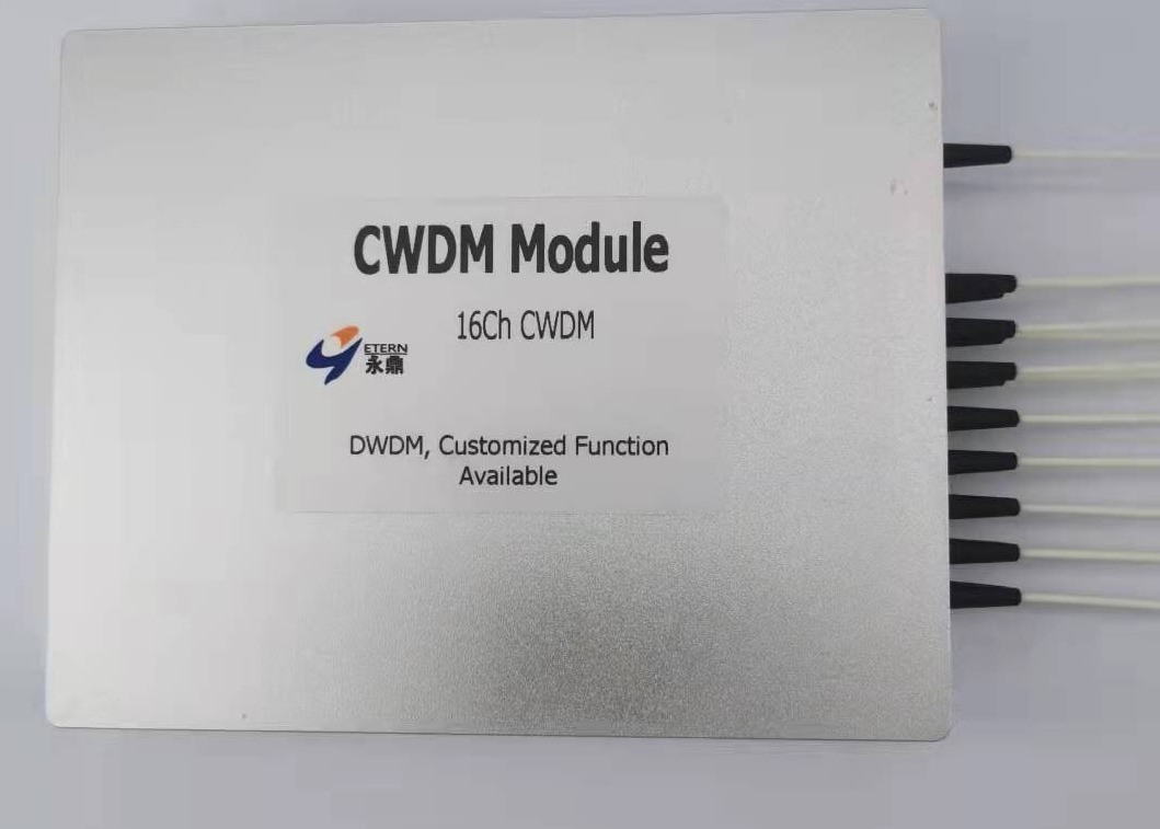High Isolation CWDM WDM Module RoHS Two Channel Multiplexer